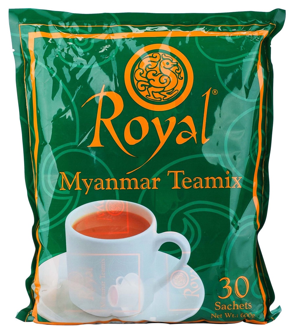 Set 15 gói nhỏ 20g trà sữa Royal Myanmar Teamix, trà sữa đóng gói tự pha - DATE 2027