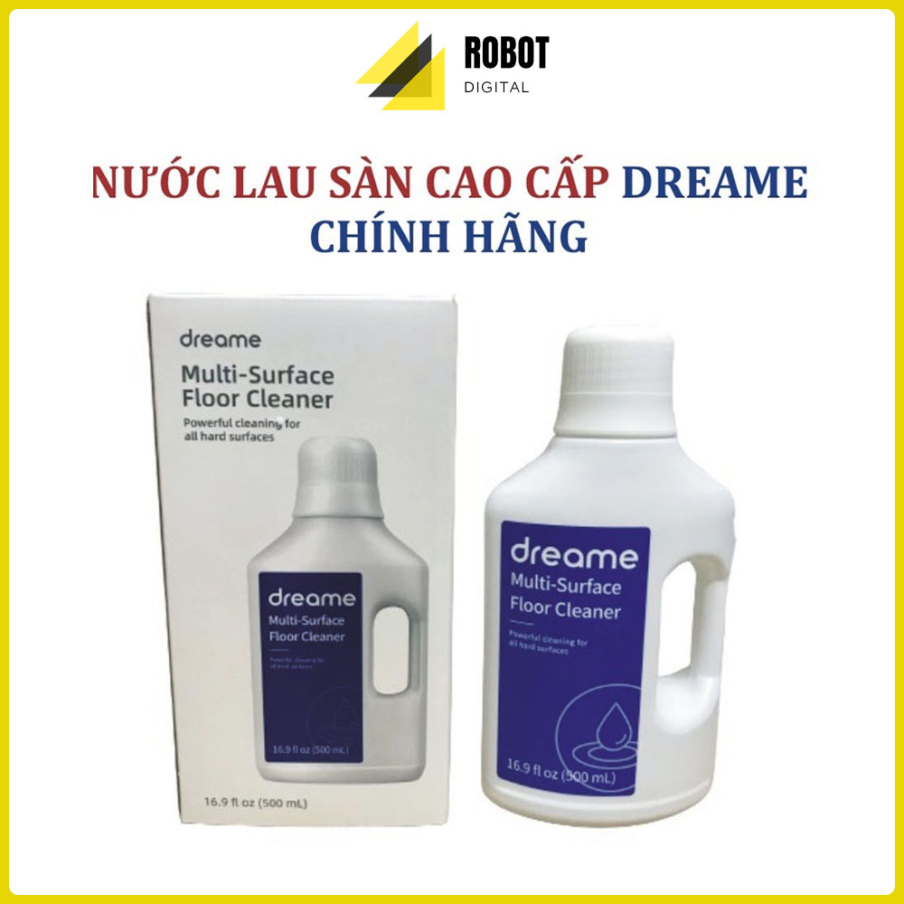 Nước lau sàn đậm đặc cao cấp dreame - dành riêng cho robot lau nhà ecovacs deebot / ilife / xiaomi / liectroux....