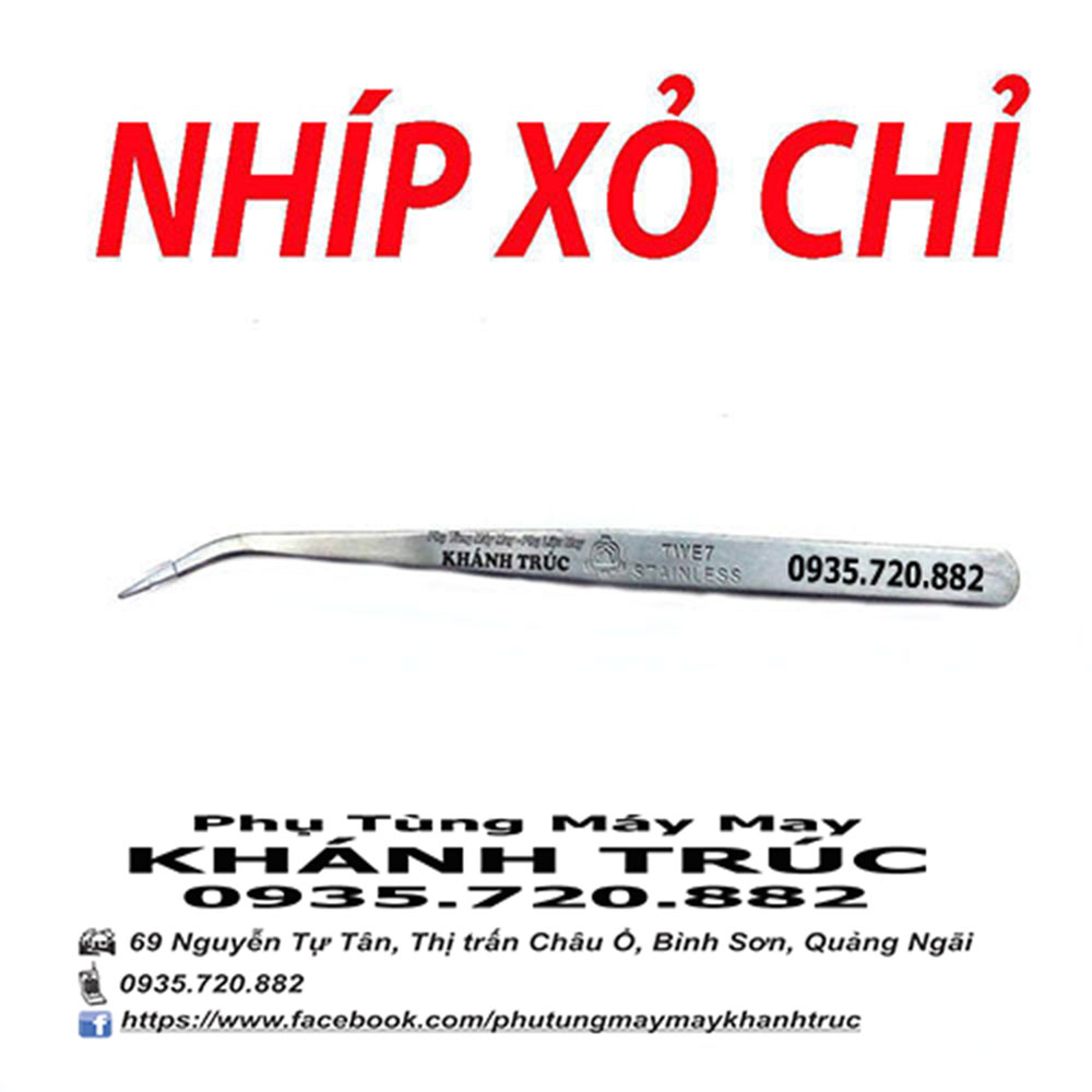 Nhíp xỏ chỉ máy may công nghiệp