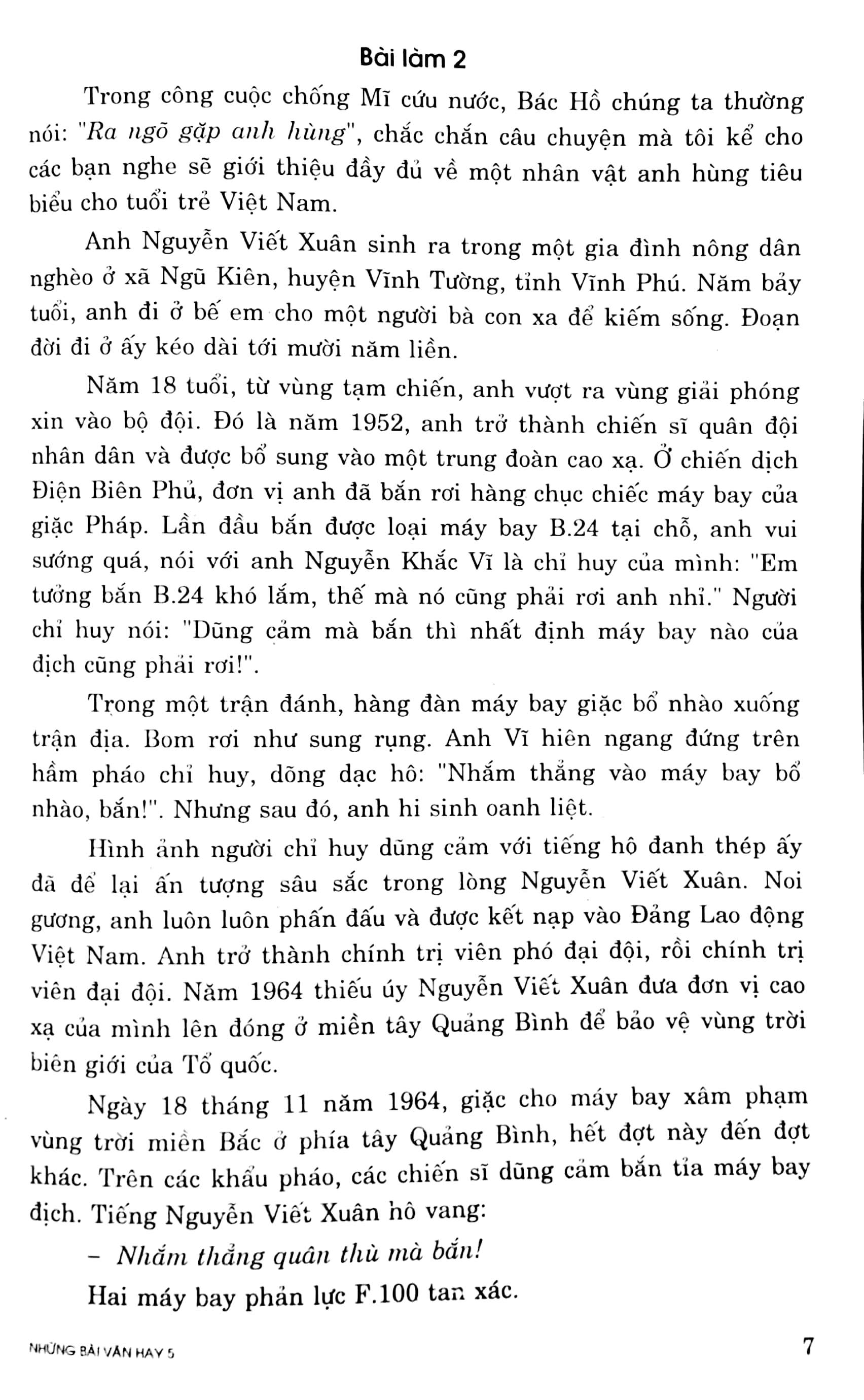Fahasa - Những Bài Văn Hay 5 (Tái Bản 2019)