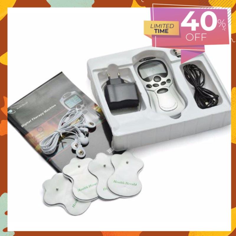 Máy tập mát xa trị liệu + 4 miếng dán Health Herald
