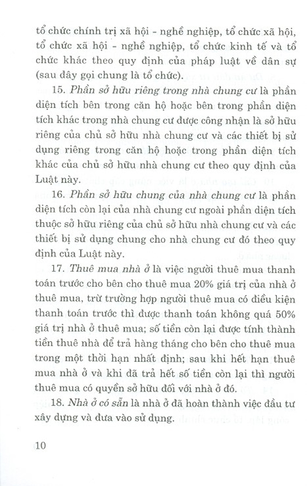 Luật Nhà Ở (Hiện Hành)