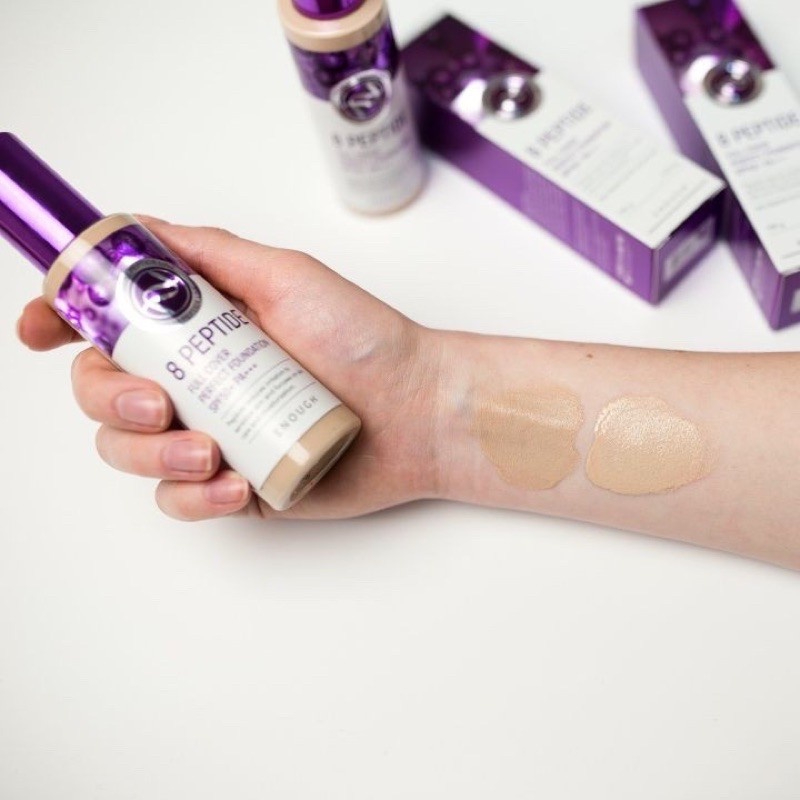 Kem Nền Collagen Enough SPF50+ PA +++ 100g (vàng/ tím)