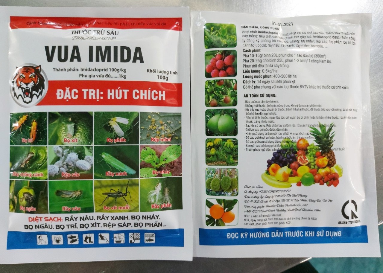[HCM]Inmanda 100WP 100gam - Diệt rầy nâu bọ trĩ AGRISHOP