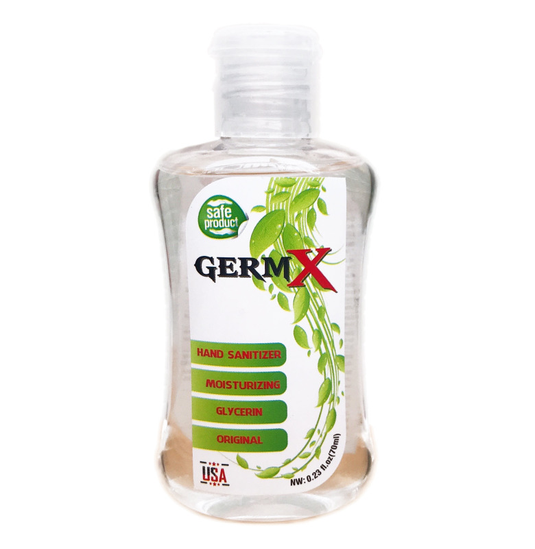 Gel rửa tay khô GermX diệt khuẩn làm mềm da tiêu diệt đến 99% vi khuẩn 70ml (Hương Baby)