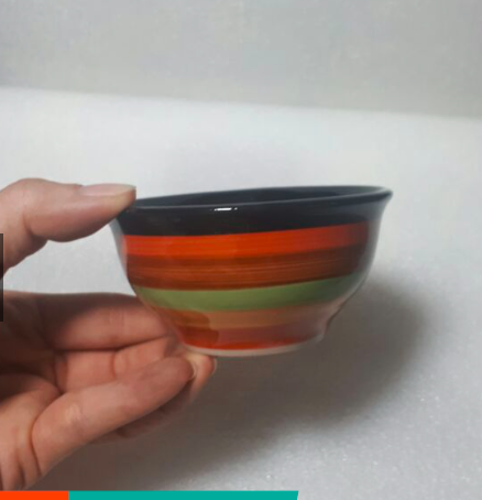SET 5 CHÉN CHẤM CẦU VỒNG