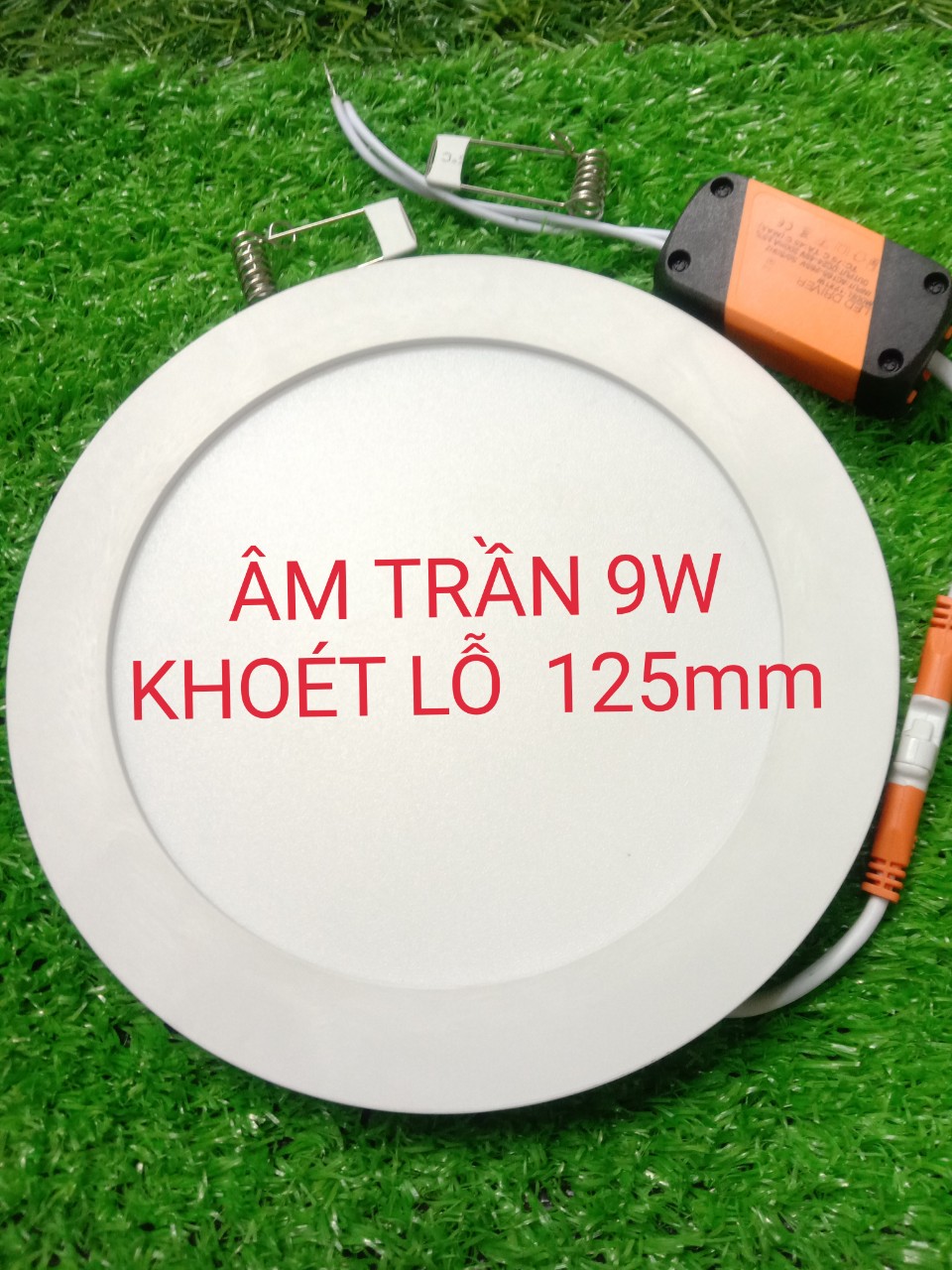 Đèn LED âm trần 9w,12w lắp âm trần thạch cao