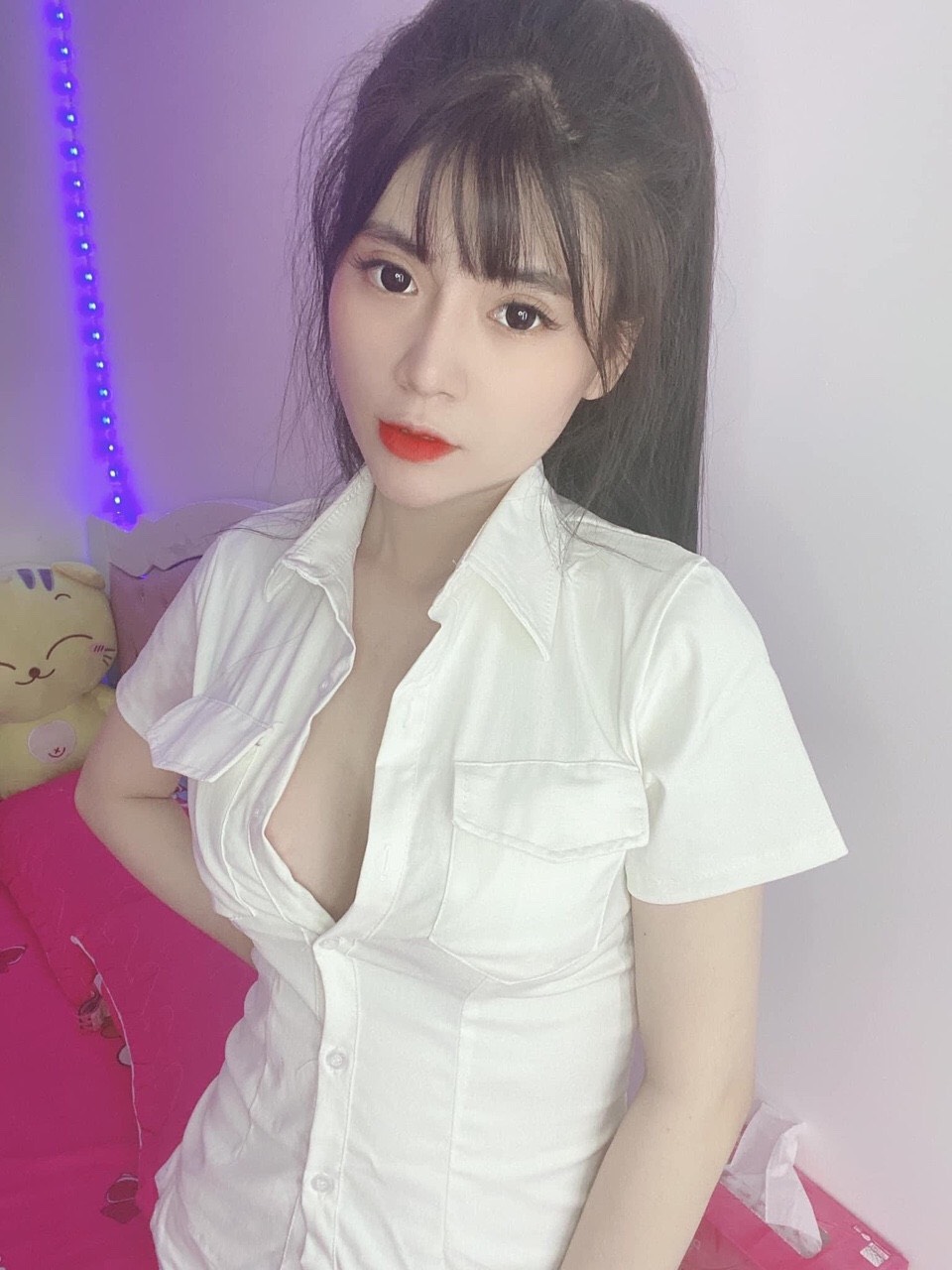 ÁO SƠ MI NỮ TÂY NGẮN SIÊU HÓT M746