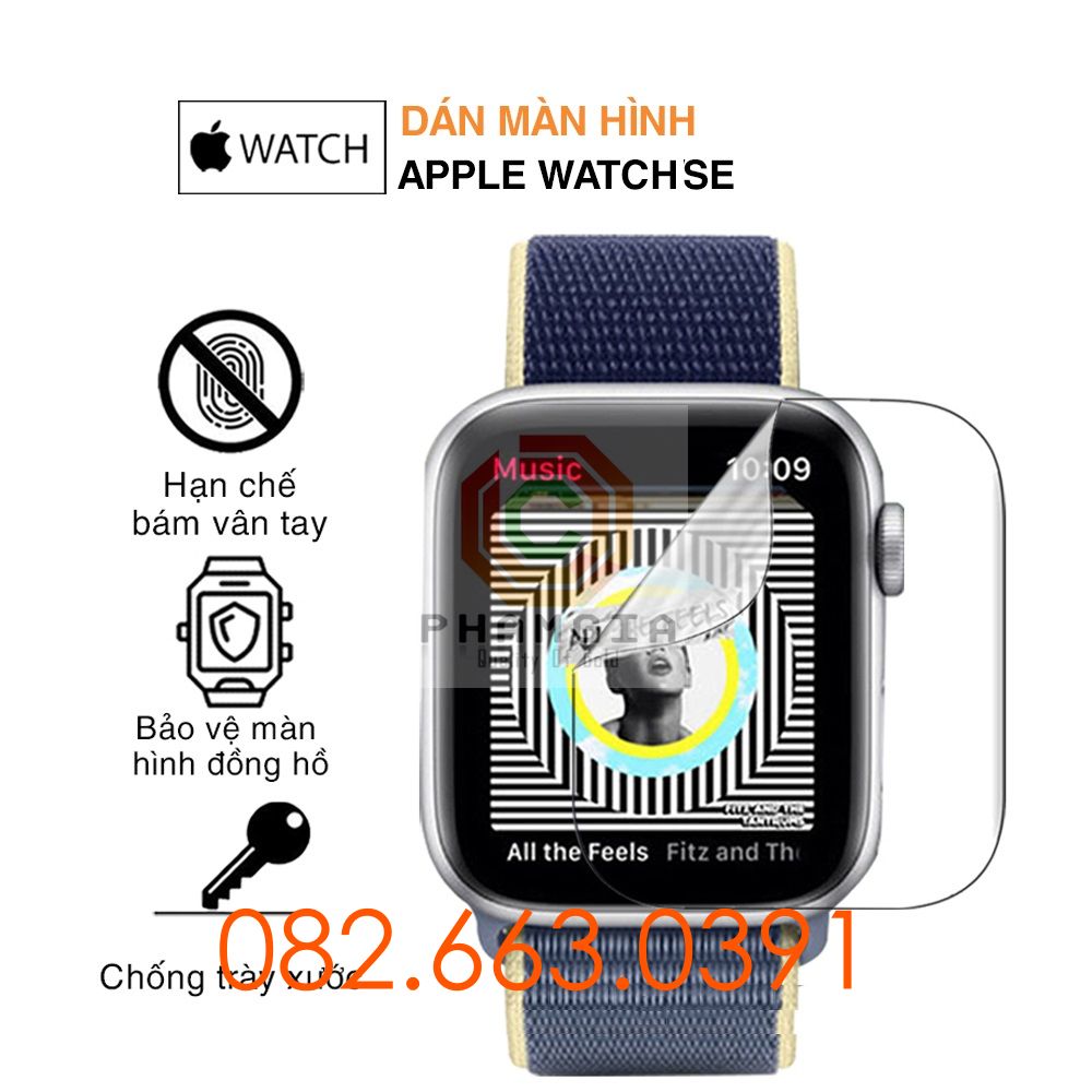 Dán PPF Apple Watch SE Chống Trầy Xước Màn Hình, tự phục hồi vết thương