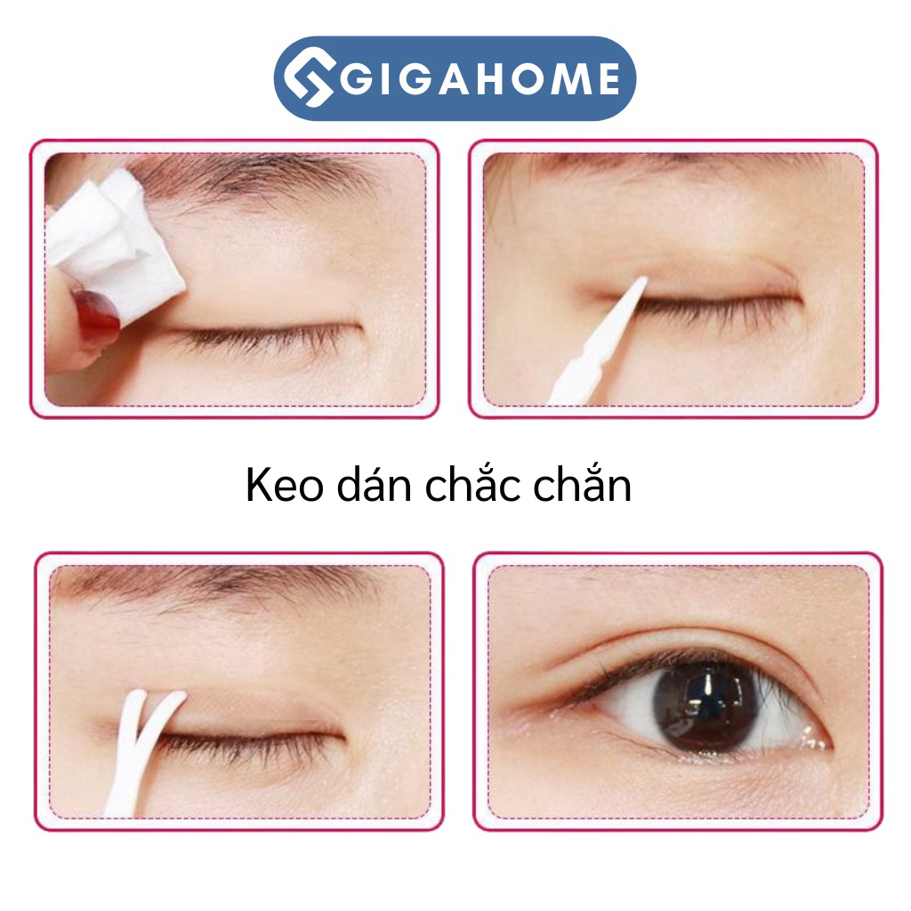 Cuộn Dán Kích Mí Ren Lưới Mỏng GIGAHOME Siêu Tàn Hình, Siêu Mỏng 6521