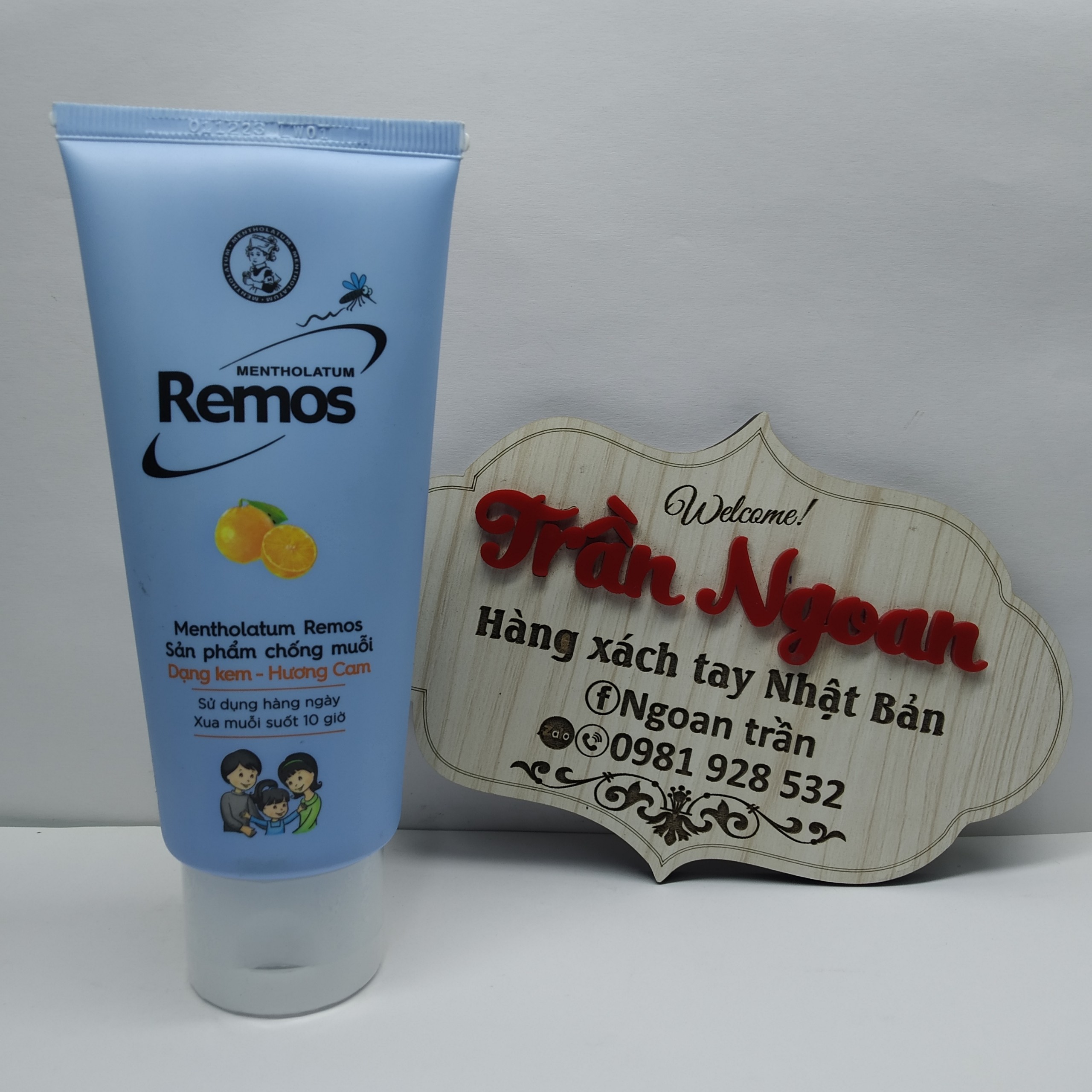 Kem Chống Muỗi Remos Mentholatum - Tuýp 70g