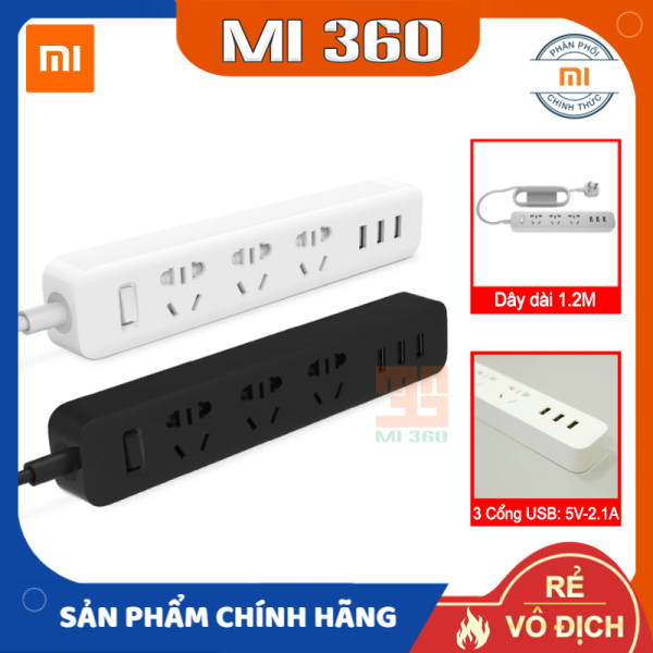 Bảng giá Ổ Cắm Điện Xiaomi Power Strip 3 USB 3 Outlet