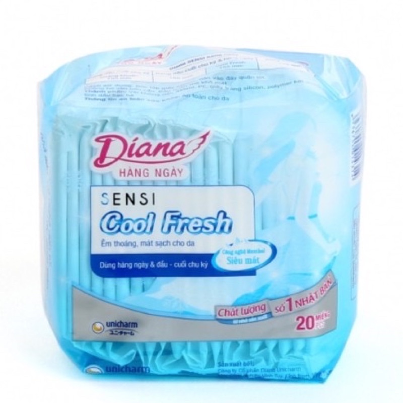 Diana Sensi Cool Fresh 20 miếng hằng ngày