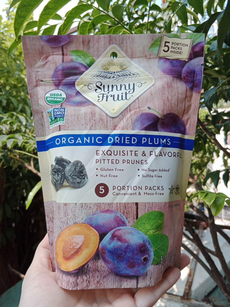 Mận Khô Hữu Cơ Sunny Fruit 150g - GiftLife
