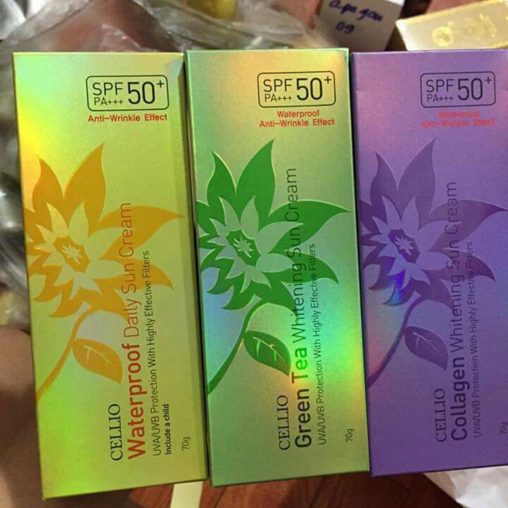 Kem chống nắng Cellio Hàn quốc