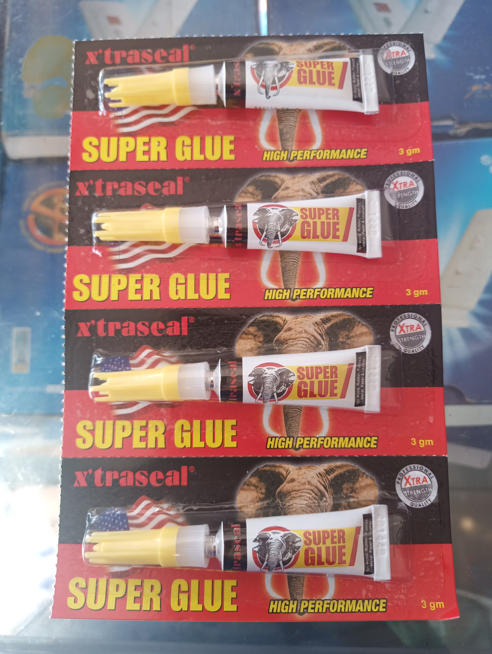 Combo 4 tuýp keo siêu dính đa năng super glue