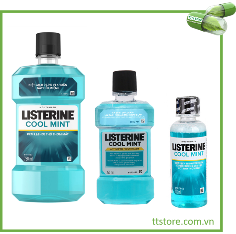 [HCM]Nước súc miệng Listerine Cool Mint [listerin]