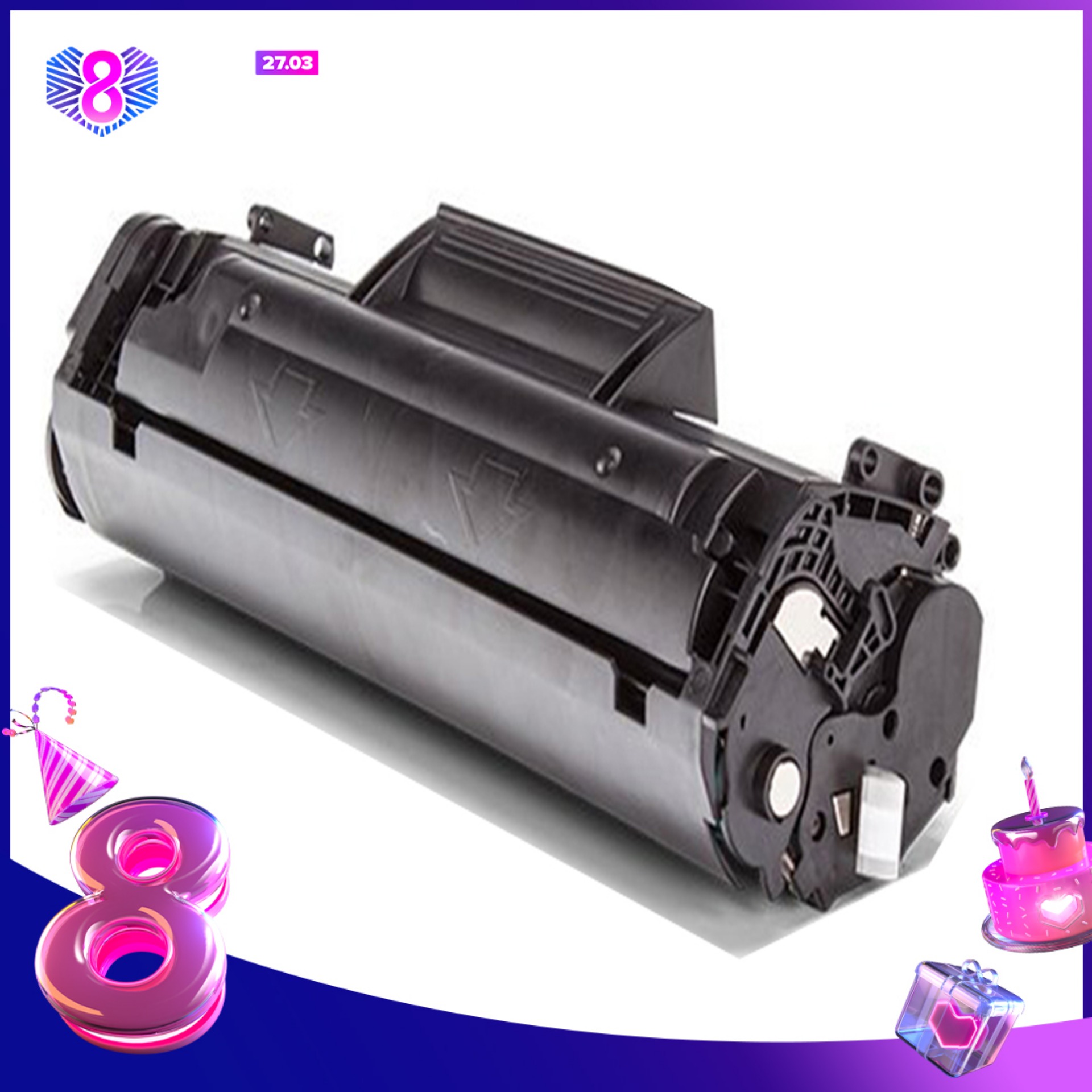 Hộp mực có mực dùng cho máy in LBP 2900Hộp mực M-Q2612A