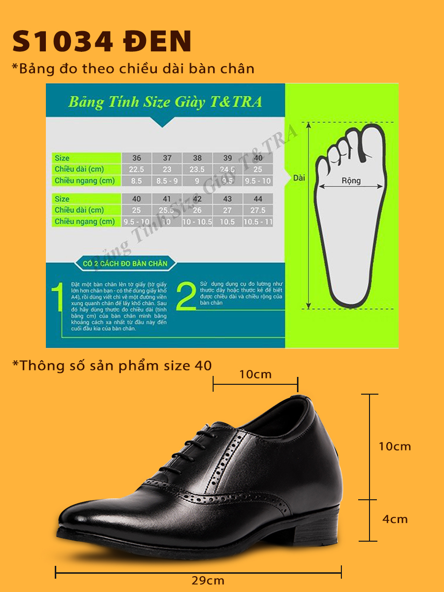 [8cm] shoes height increasing Men T & check S1034 Black