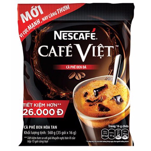 Cà phê đen đá NesCafe Cafe Việt