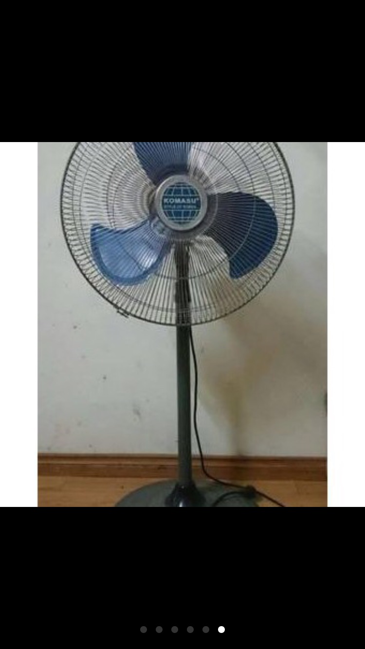 Quạt cây công nghiệp lồng mạ KOMASU 450