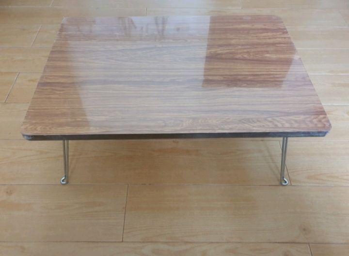 Bàn xếp Vân gỗ chân kẹp 40*60*28