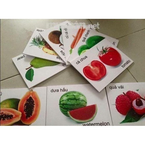 Bộ Thẻ Học FlashCard Cho Bé 16 Chủ Đề
