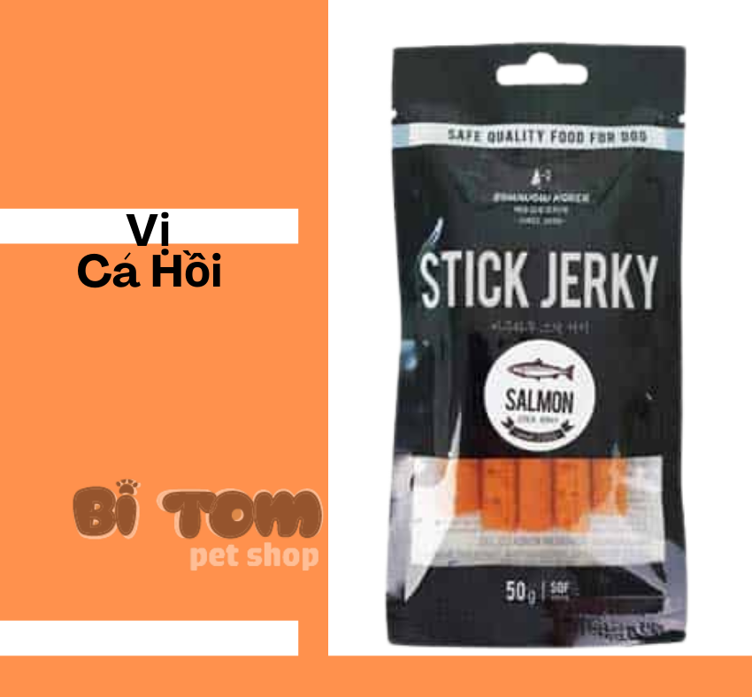 SNACK CHO CHÓ BOWWOW STICK JERKY - 50GR