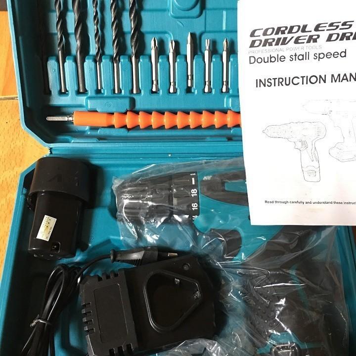 máy khoan pin 12V kèm phụ kiện