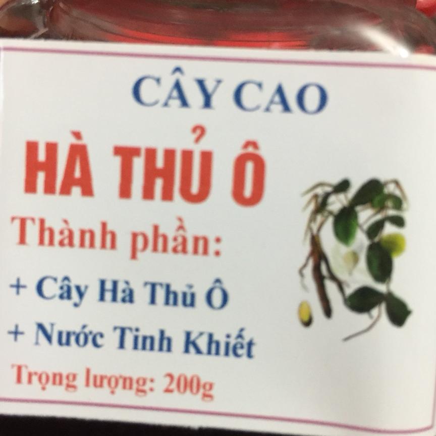 Hộp cao hà thủ ô 200g như hình