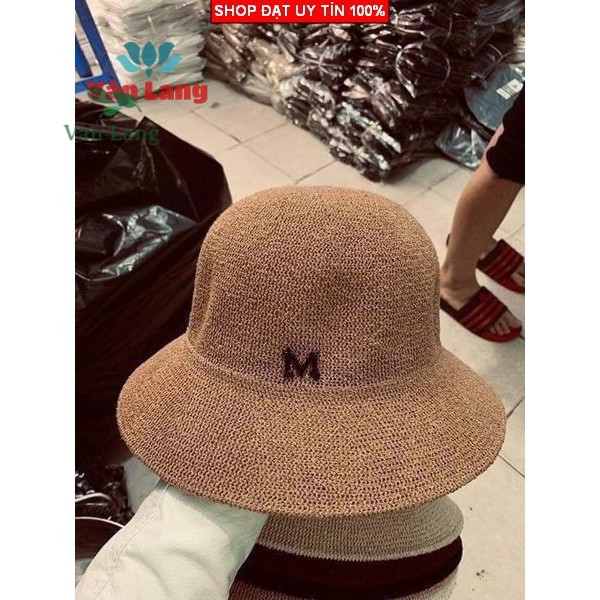 Mũ chữ M - mũ đi chơi đẹp thời trang