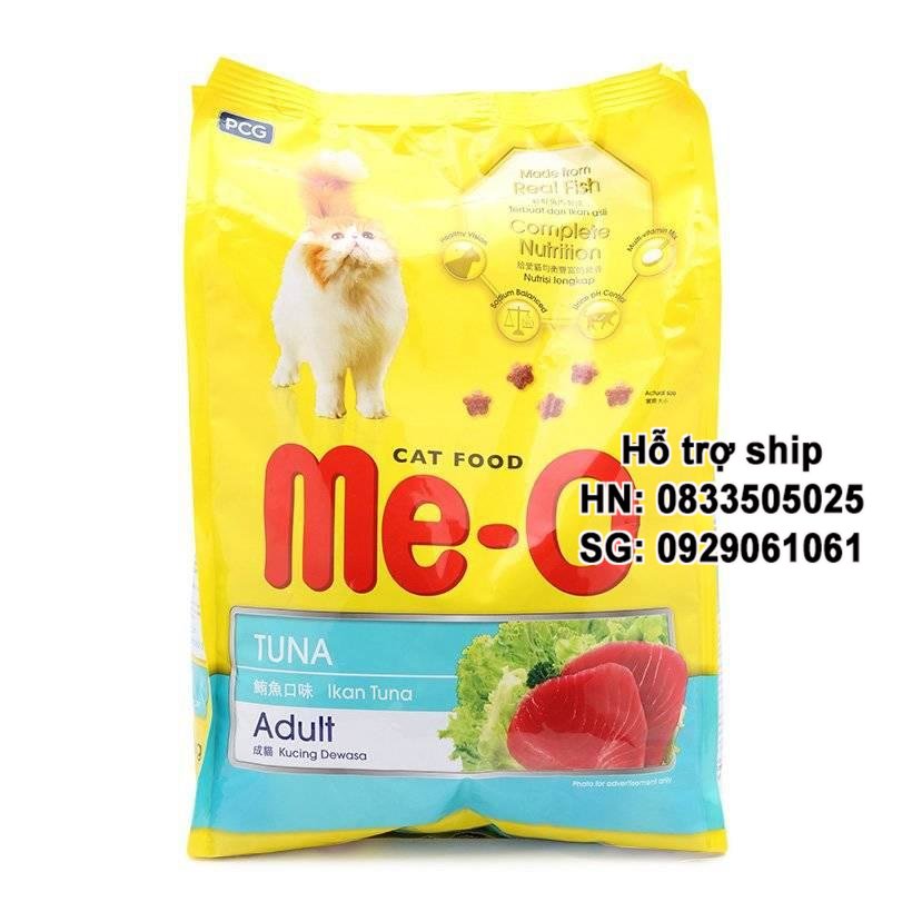 Hanpet - Thức ăn dạng hạt cho mèo lớn Me-O 350gr - (Chọn 3 vị ) thức ăn Me- 0 cao cấp