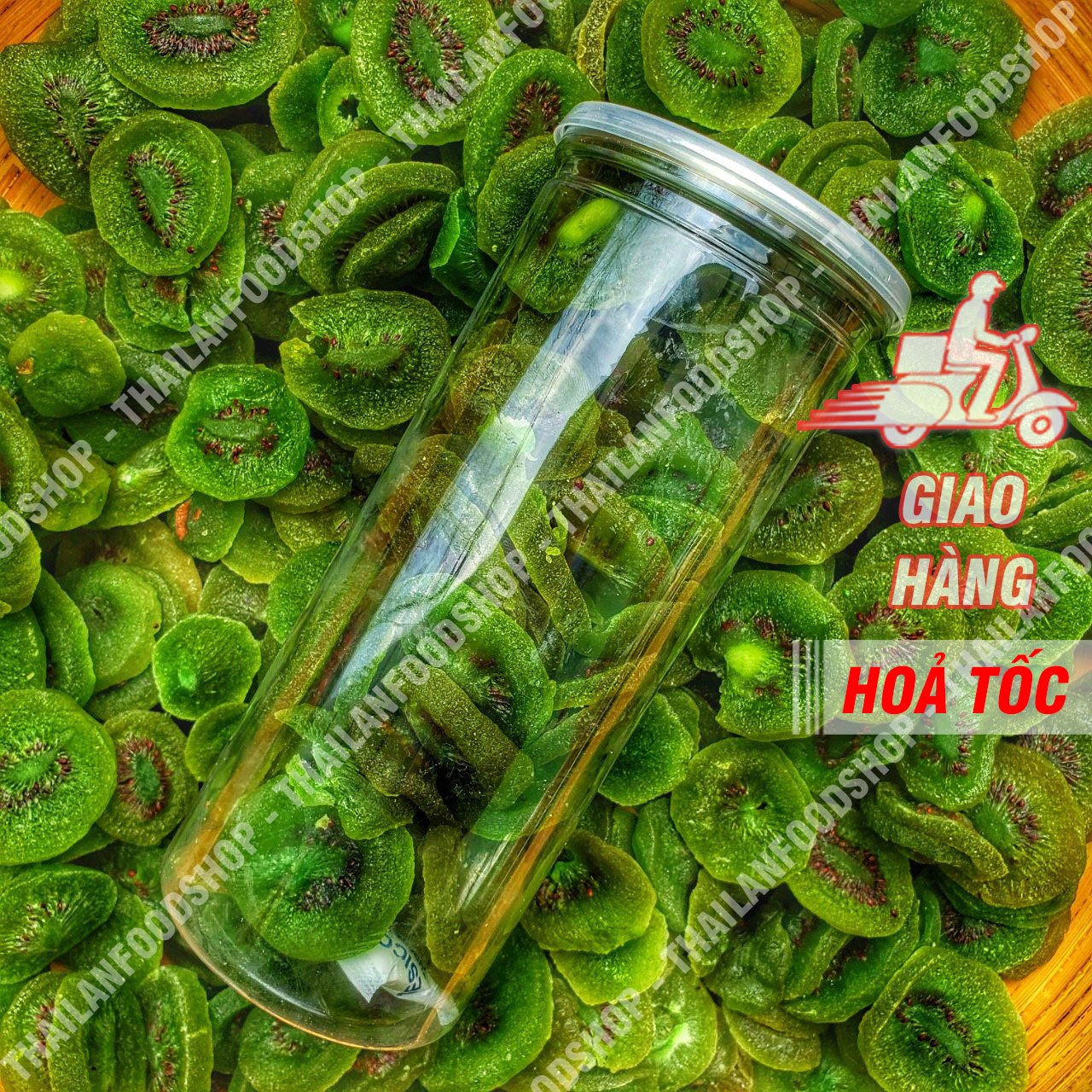Kiwi Sấy Dẻo - Lon 500gr