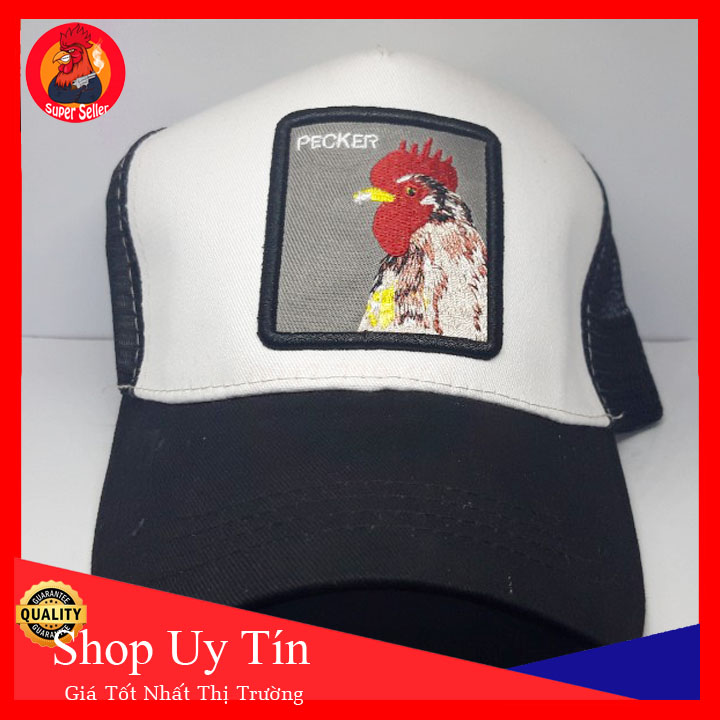 Nón Kết Hình Thiêu Hình Gà Cho Ae Đam Mê