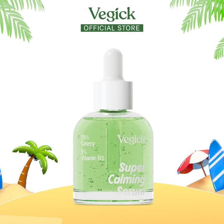 Tinh Chất Cần Tây Phục Hồi Vegick Super Calming Serum 30ml