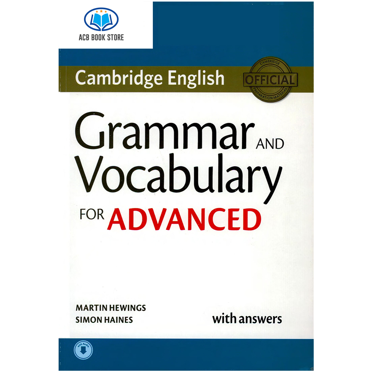 Sách Grammar and Vocabulary for Advanced ( sách đen trắng ) - ACB Bookstore