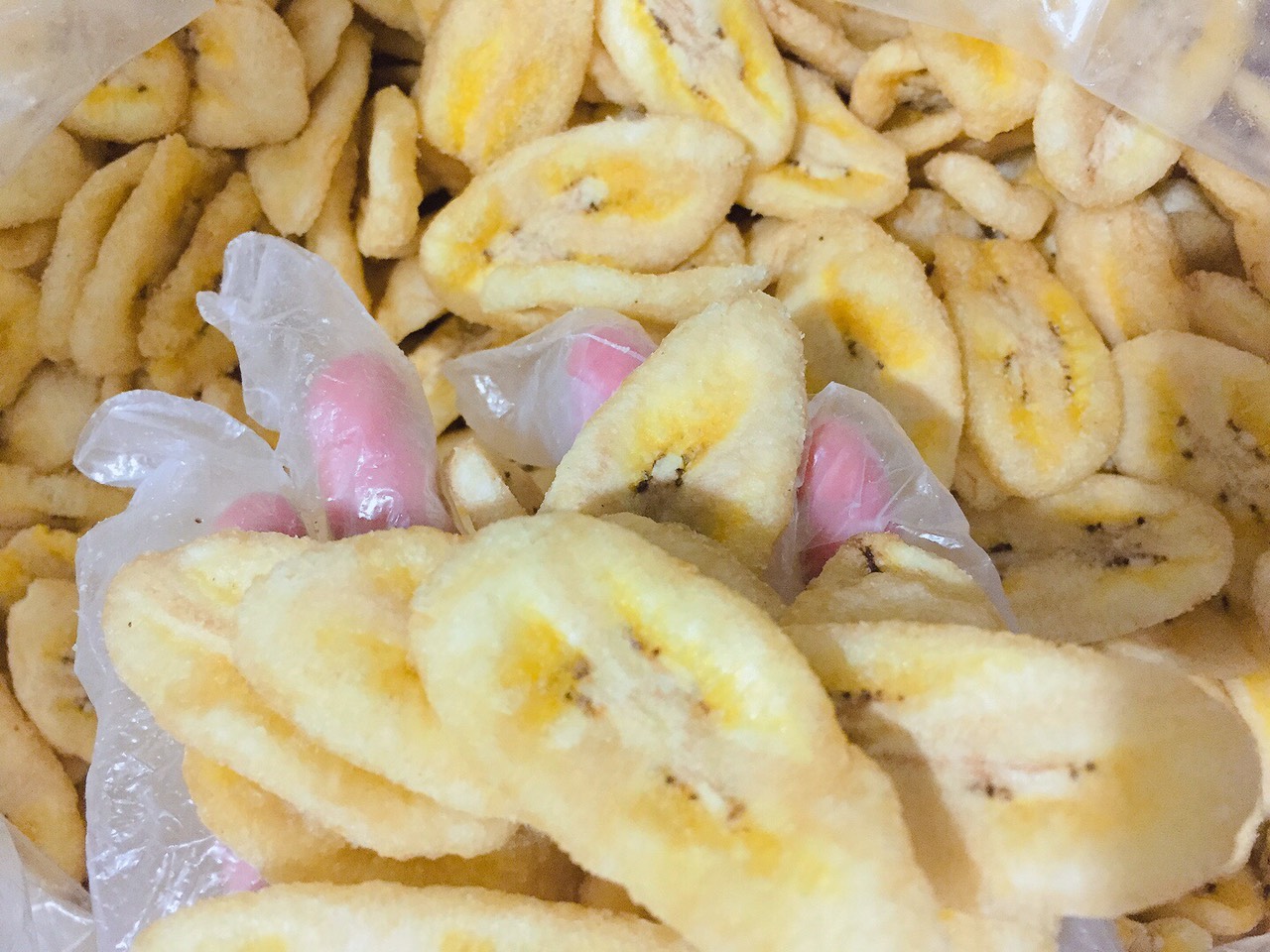 500G Chuối sấy giòn không đường