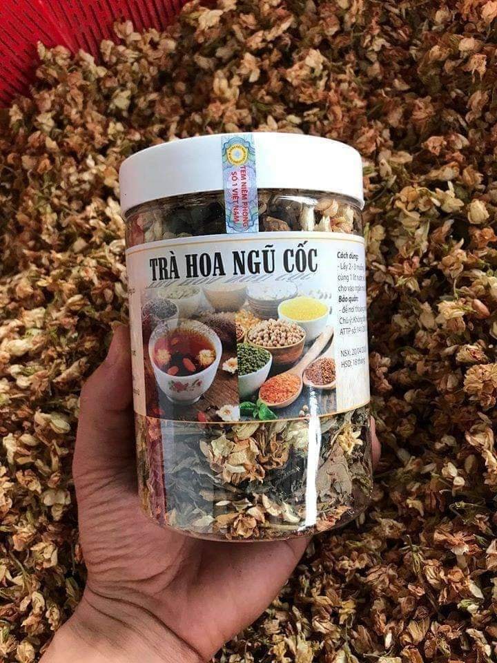 Hộp trà hoa ngũ cốc