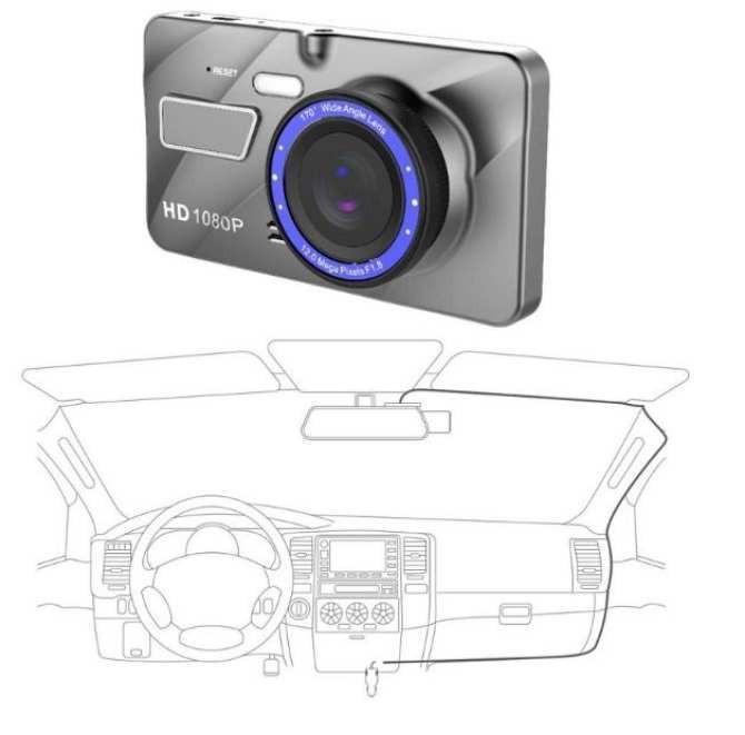 [HCM]( Nguyễn Hòa Camera Ô Tô ) Camera Hành Trình Ô Tô A19 Kiêm Camera Lùi