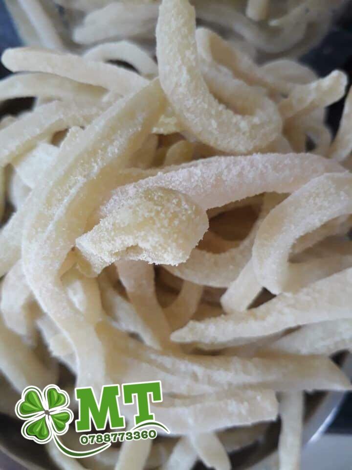 Mứt dừa non sữa sợi nhà làm 500g