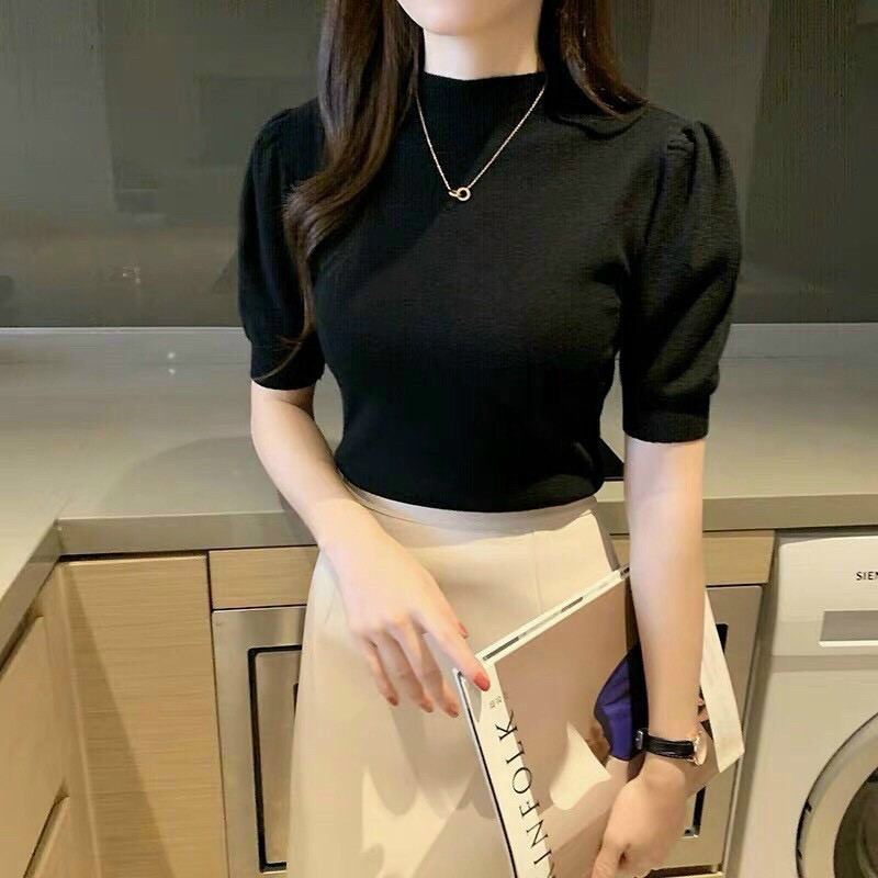 Mẫu áo len tay bồng lỡ mới nhất, cực xịn, cực đẹp chào thu đông dành cho các nàng ALECO7