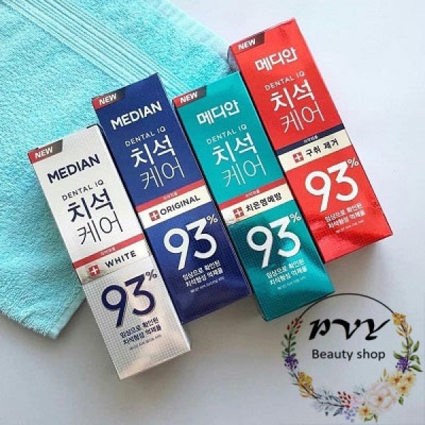 Kem Đánh Răng Median Dental IQ 93% Hàn Quốc 120g – Nhập Khẩu Chính Hãng Hàn Quốc
