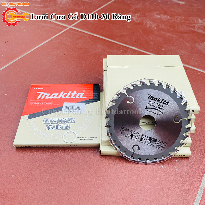 Lưỡi Cưa Gỗ D110-Lưỡi Cắt Gỗ Gắn Máy