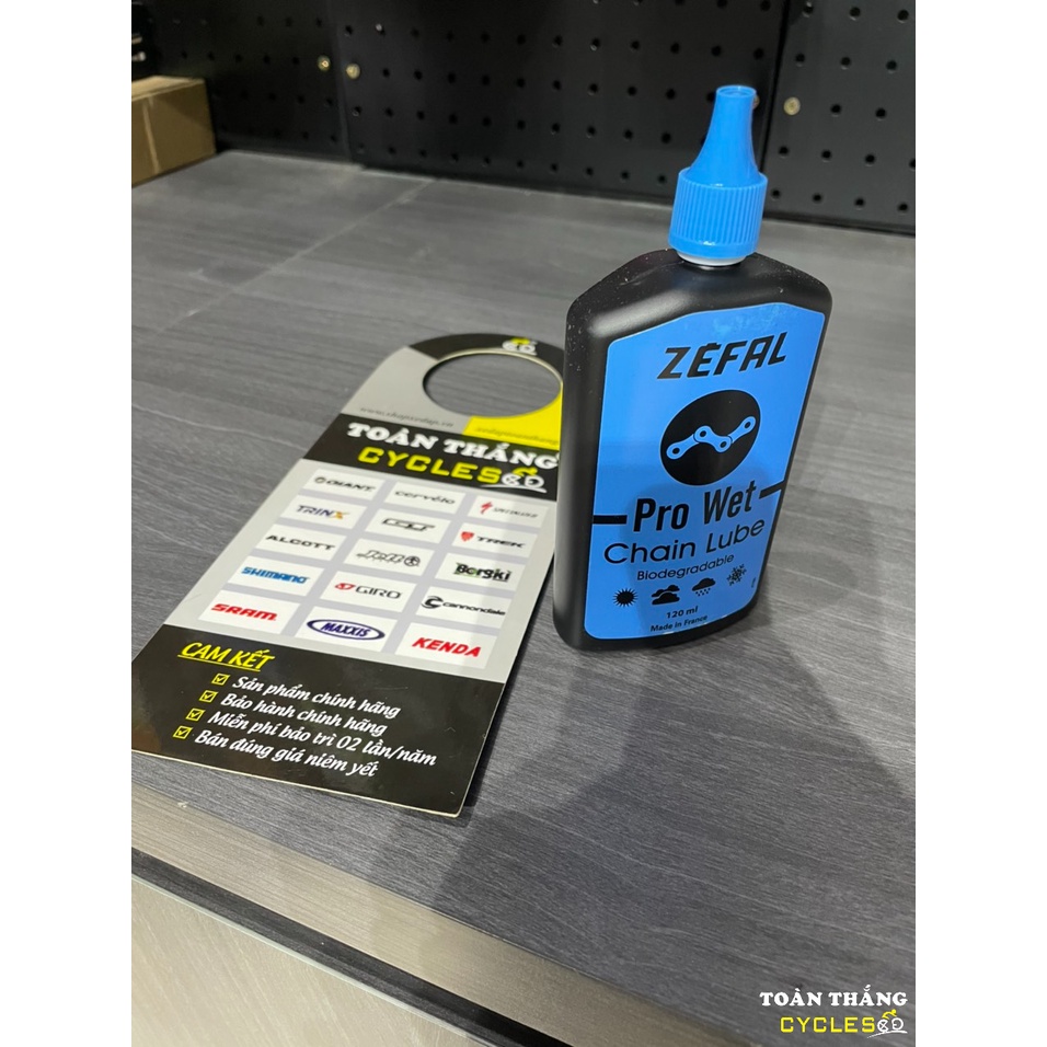 Dầu Zefal Pro Wet Chain Lube 120ml