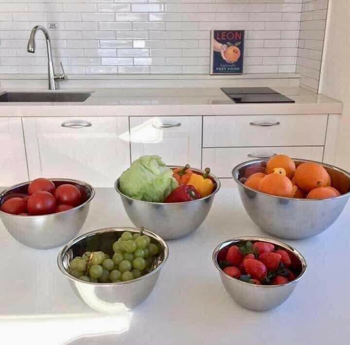 Bộ 5 tô Inox Nhật