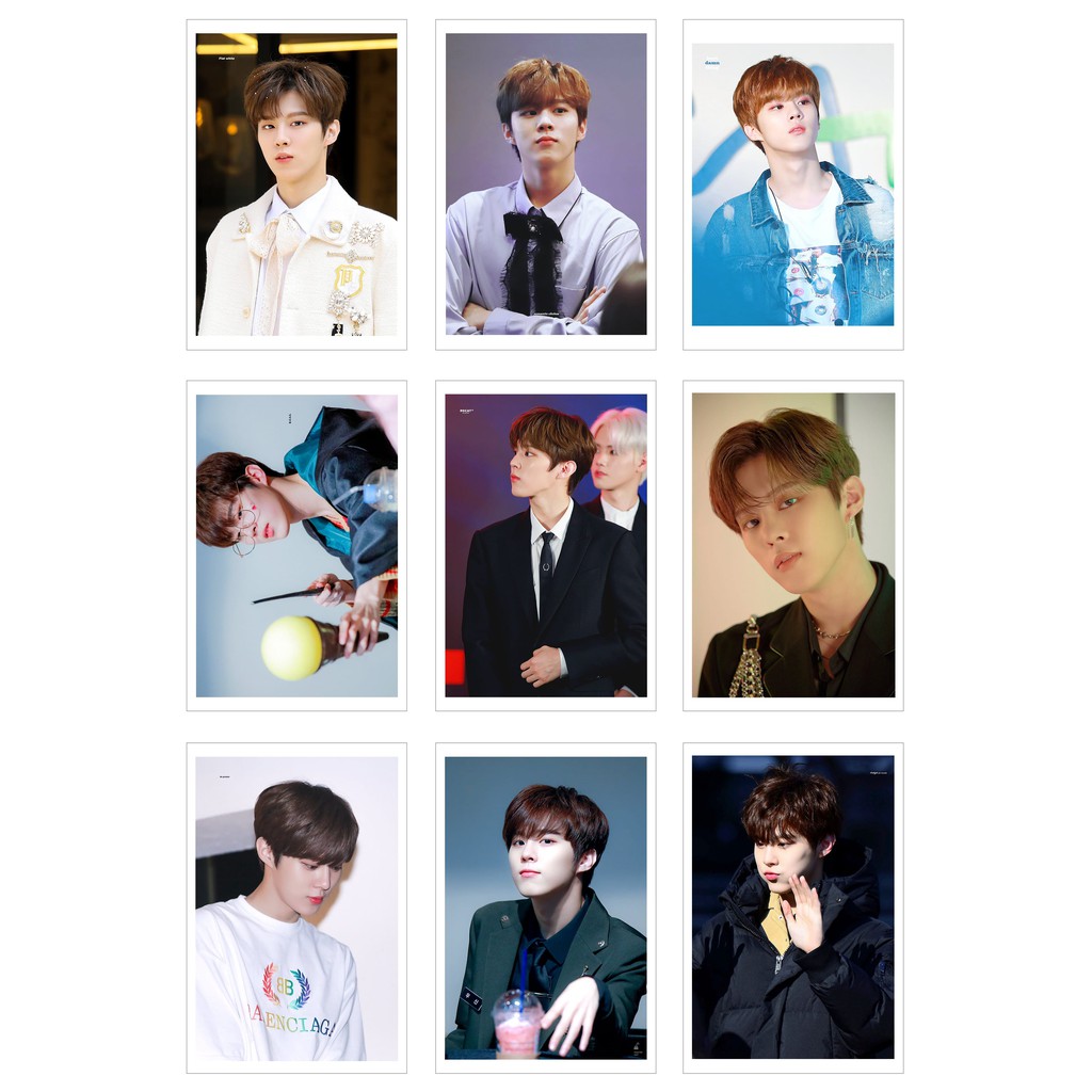 Lomo Card Ảnh KIM WOO SEOK ( WOOSHIN) - X1 ( 45 ảnh)