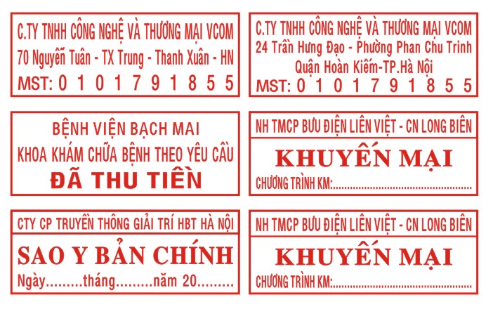 [HCM]dấu vuông công ty chuẩn
