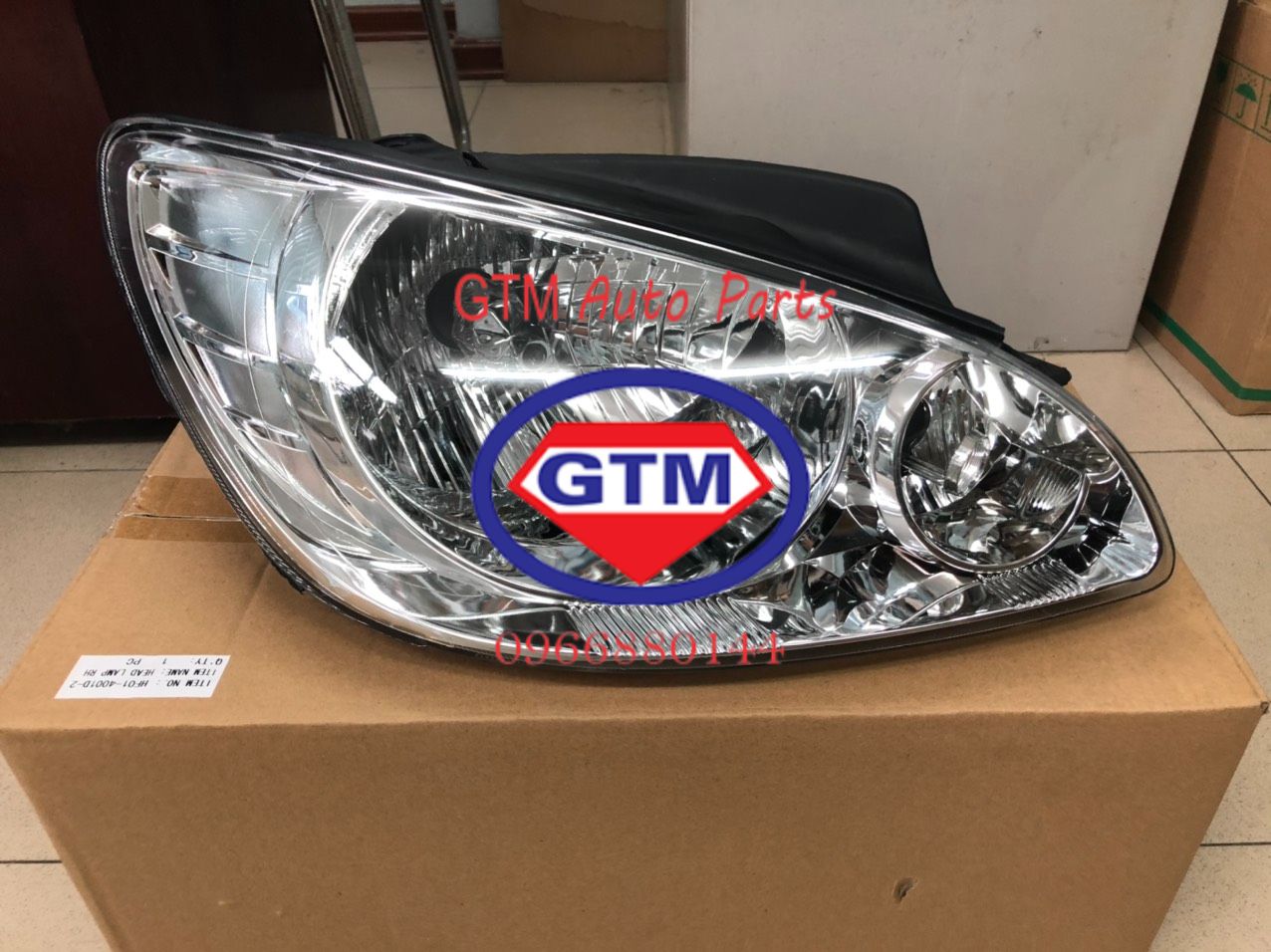 Đèn pha getz 3 vạch
