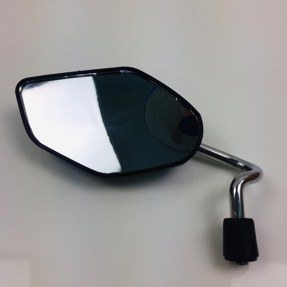 Gương / kính chiếu hậu xe máy Bikedeco (đỏ-đen)