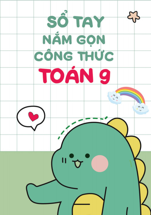 Sổ Takenote Toán 9 khổ A5